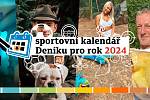 Sportovní kalendář Deníku v Ústeckém kraji pro rok 2024.