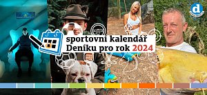 Sportovní kalendář Deníku v Ústeckém kraji pro rok 2024.