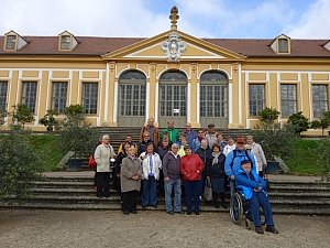 Mezinárodní setkání seniorů z Chlumce a saského města Dohna.