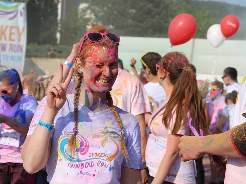 Rainbow Run na ústecké Severní Terase