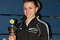 Nadějná karatistka Monika Smolařová se už může pochlubit  úspěchy na významných turnajích.