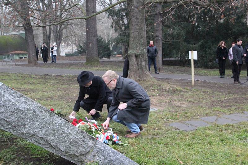 Uctění památky obětí holokaustu v Ústí nad Labem