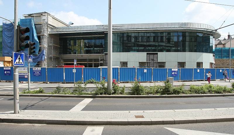 Rekonstrukce hlavního vlakového nádraží v Ústí, 2012