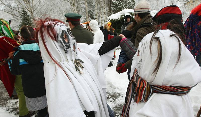 Masopust v Zubrnicích. 