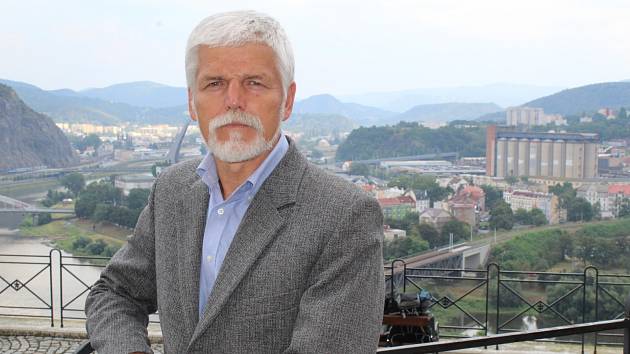 Petr Pavel v Ústí nad Labem v roce 2020