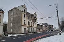 Nové Předlice v Ústí nad Labem. Neobydlené domy v katastrofálním stavu jsou v této části města obyčejným jevem.