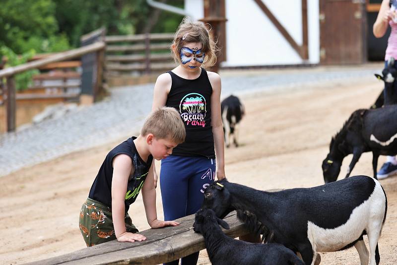 Ústecká zoologická zahrada uspořádala v sobotu 4. června dětský den.