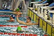 Ústecký handicapovaný plavec Tadeáš Strašík po závodě, v němž splnil kvalifikační limit na Letní paralympijské hry 2021 v Tokiu.