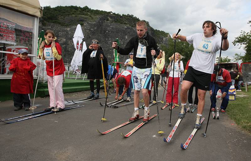 Letní běh na lyžích v Ústí nad Labem, 2009