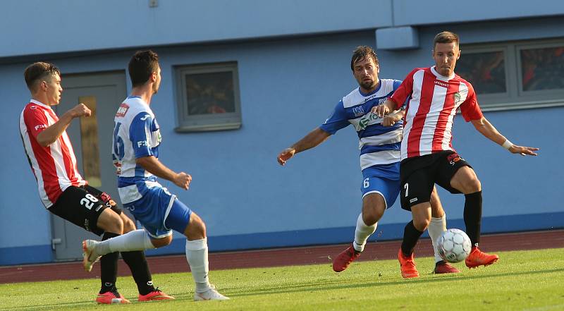 Fotbalový zápas Arma Ústí nad Labem a Viktoria Žižkov 2018/2019