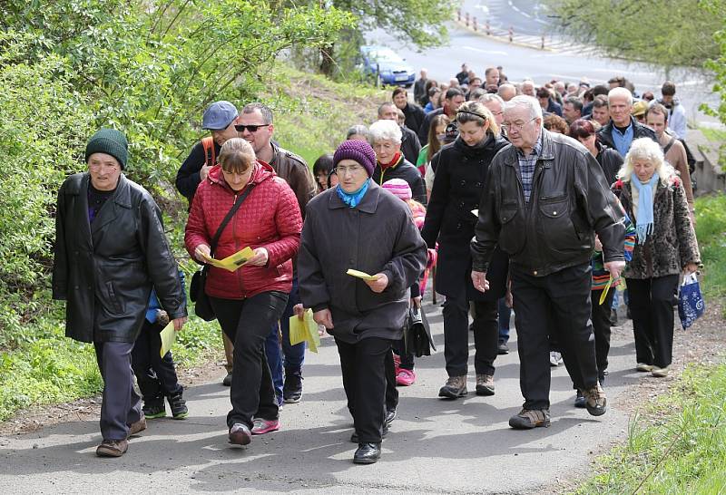 Velkopáteční pouť na Mariánskou skálu