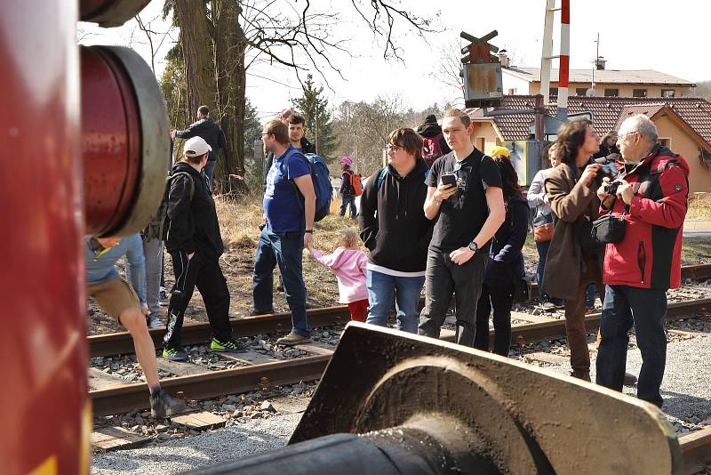 Slavnostní zahájení provozu Kozí dráhy na trase Děčín - Telnice