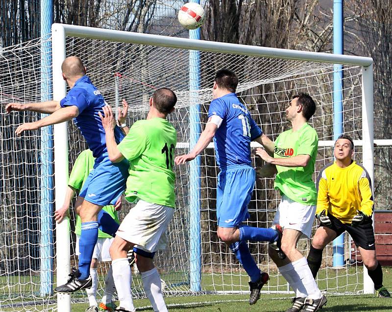 Chuderov (modří) – Malšovice 2:0.