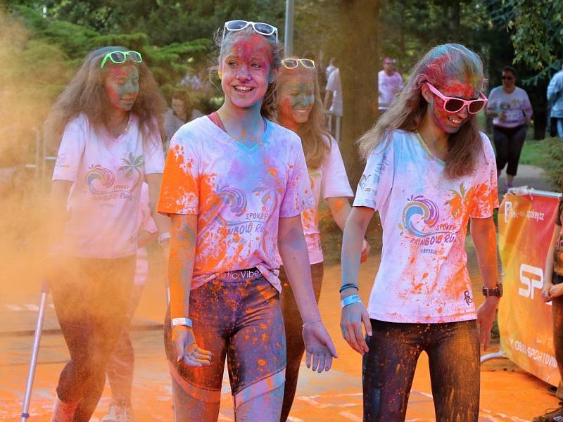 Rainbow Run na ústecké Severní Terase