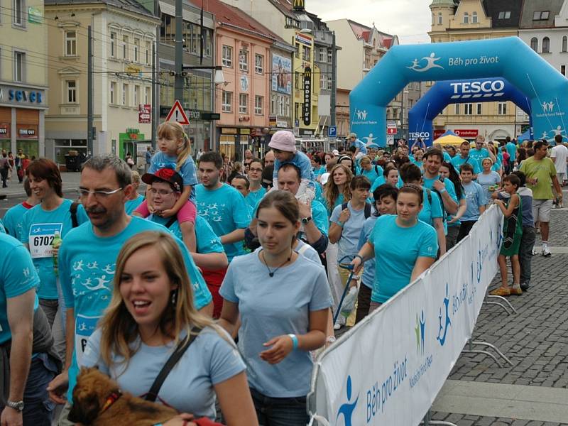 V loňském roce přilákal Běh pro život v Ústí nad Labem přes pět stovek nadšenců.