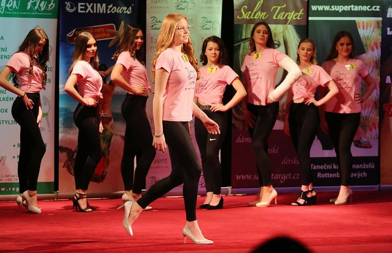 Finále krajského kola republikové soutěže krásy a dovednosti Dívka Talent 2019.