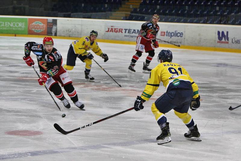 HC Slovan Ústí vs. HC Jestřábi Prostějov, Chance liga 2019/2020