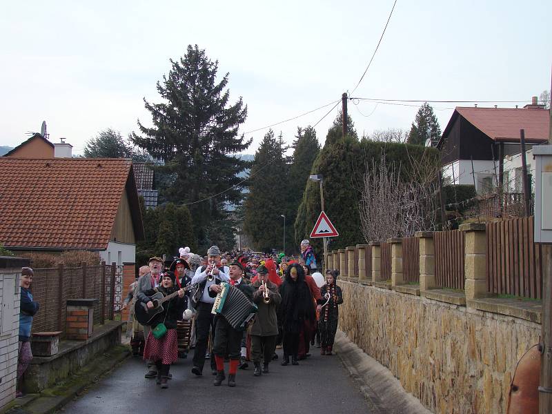 V sobotu 15. února se uspořádal spolek Veselá Brná již šestý Masopust v Brné.