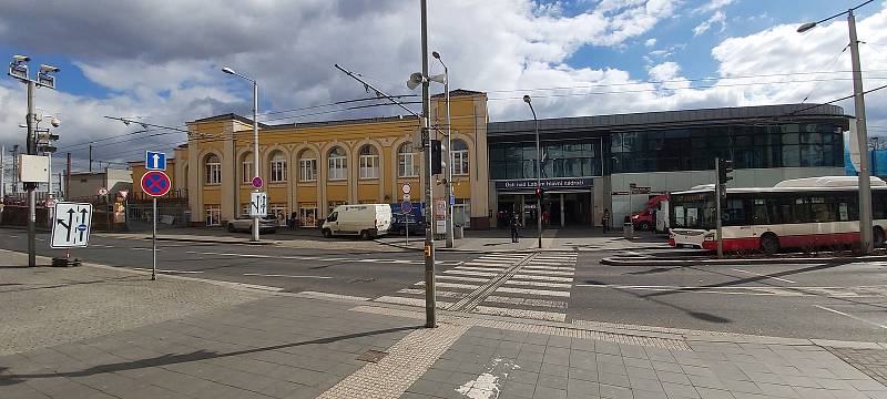 Hlavní nádraží v Ústí nad Labem.