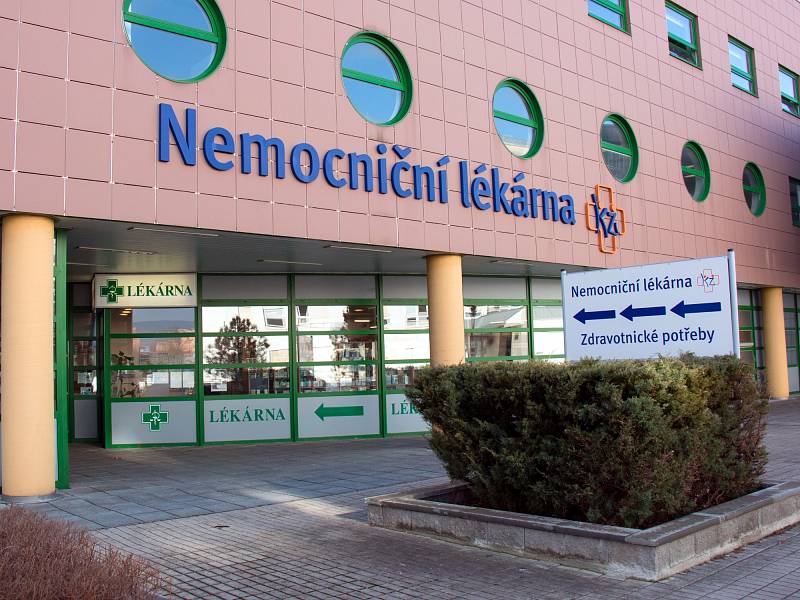 Nemocniční lékárna Masarykovy nemocnice v Ústí nad Labem.