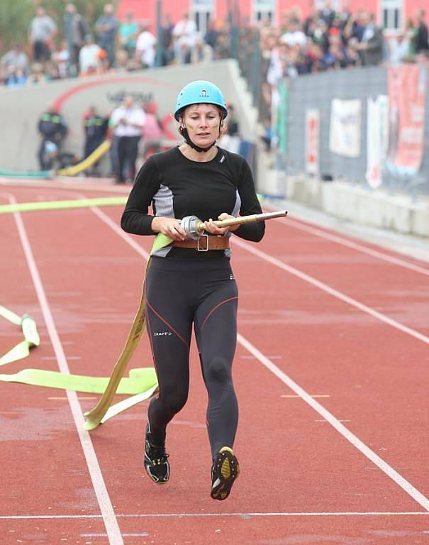 V Ústí nad labem se o víkendu uskutečnilo mistrovství ČR v požárním sportu.