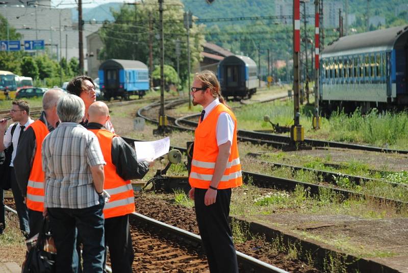 Západní nádraží, středa 5. června 2013.