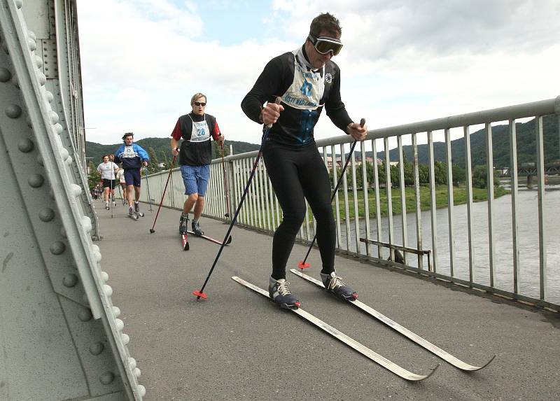 Letní běh na lyžích v Ústí nad Labem, 2009