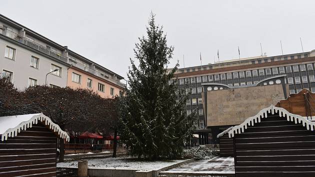 V neděli bude rozsvícen vánoční strom na Lidickém náměstí v Ústí nad Labem.