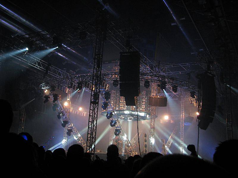 Koncert Kabátů v Ústí nad Labem.