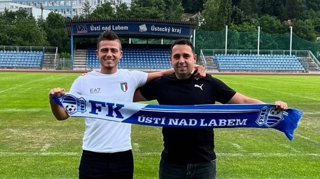 Roman Kliský a Vasil Knor, noví manažeři FK Ústí nad Labem