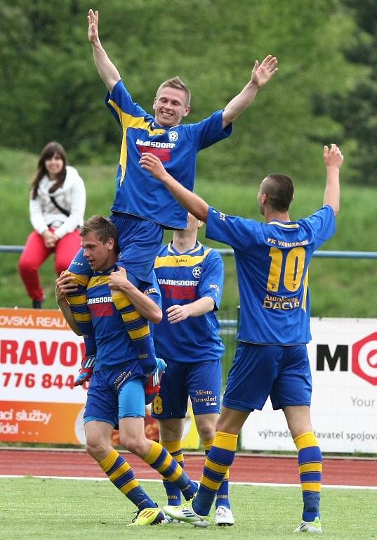 Už ve středu mohli fotbalisté Ústí slavit postup do první ligy. Ovšem zápas ve Varnsdorfu se jim nepovedl, prohráli 0:2.