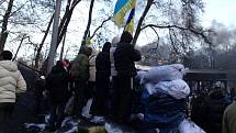 Ústečan fotil na kyjevském Majdanu revoluci.