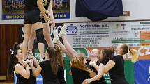 Basketbalové utkání Ústím nad Labem a Pardubice.