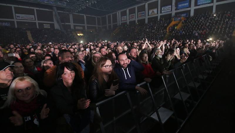 Koncert skupiny Lucie v Ústí nad Labem.