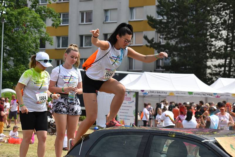 Akce Barvám Neutečeš v Ústí nad Labem.