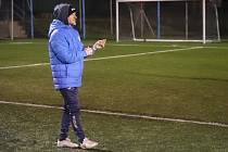 FK Ústí nad Labem první trénink zimní přípravy 2023.