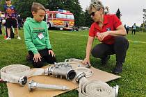 Dětský den s hasičskou tematikou v Tisé