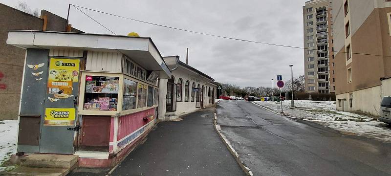 Obvod Střekov v Ústí nad Labem. Sídliště Kamenný vrch