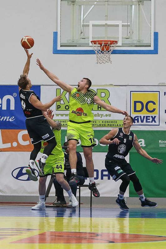 Basketbalový zápas Ústí a Děčín