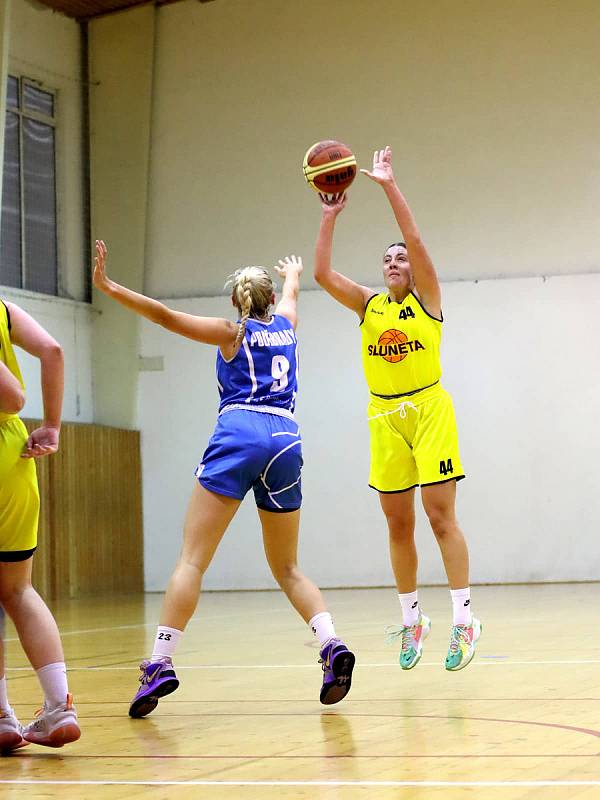 Sluneta Ústí - Basket Poděbrady, basketbal ženy, Český pohár 2. kolo