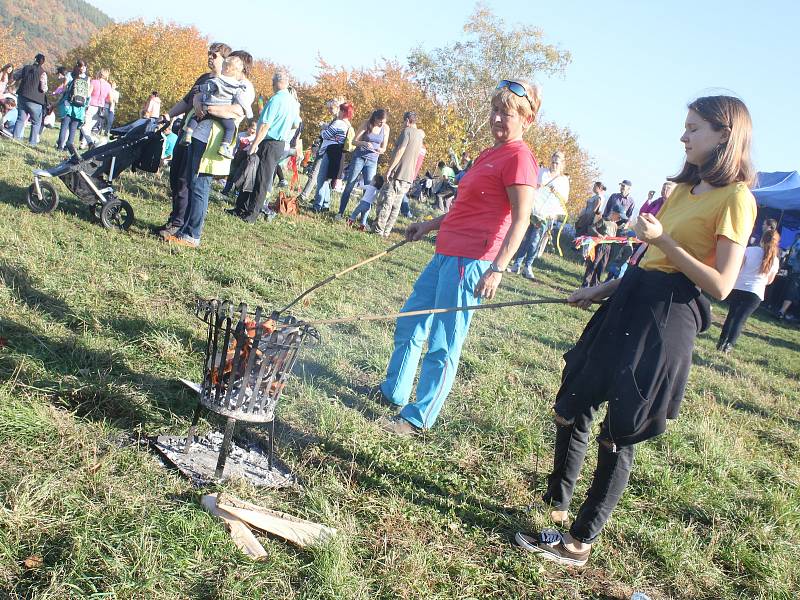 Drakiáda na Erbenově vyhlídce.