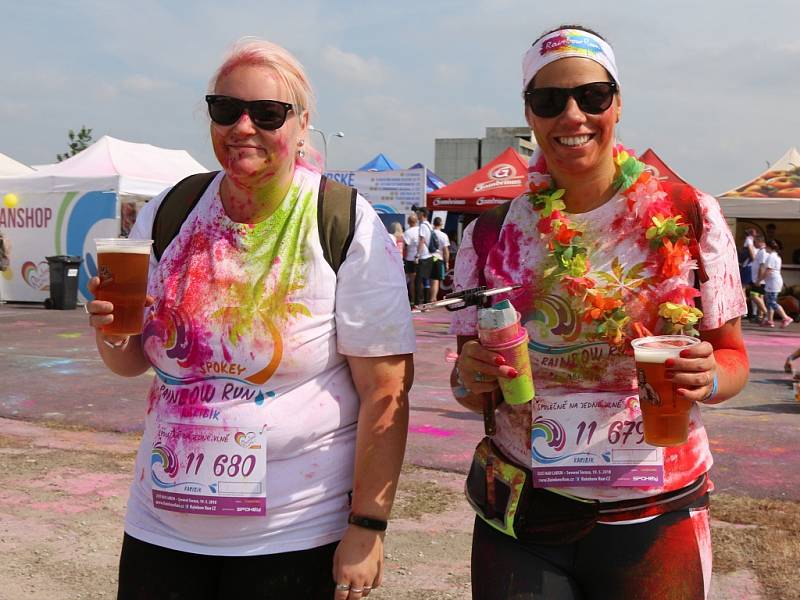 Rainbow Run na ústecké Severní Terase