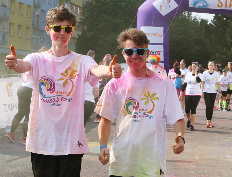 Rainbow Run na ústecké Severní Terase