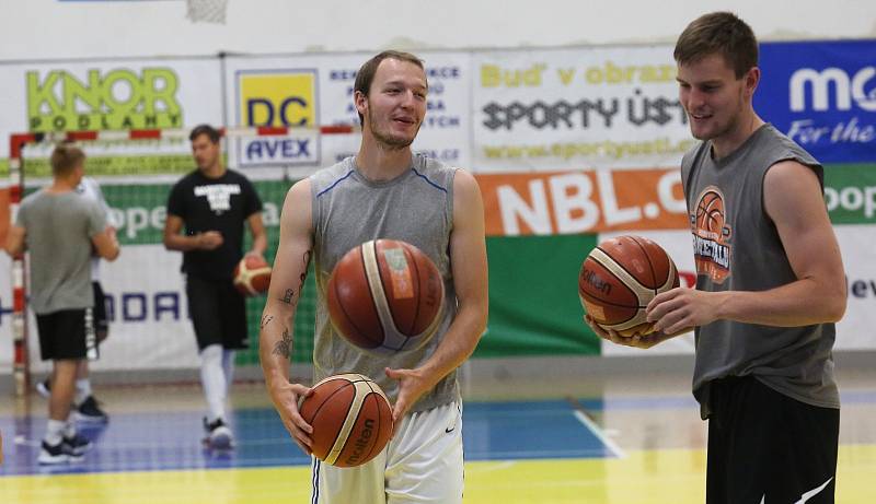 Basketbalisté Slunety Ústí n. L. začali společnou část letní přípravy.