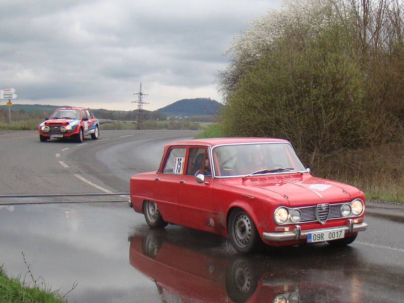 Rallye Praha Revival 2016 na Chabařovicku.