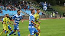 Sport fotbal FNL derby Varnsdorf Ústí nad Labem