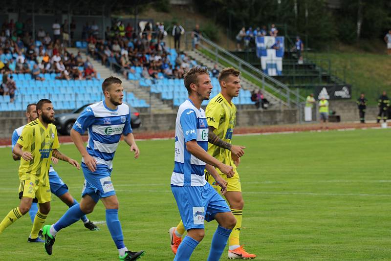 Sport fotbal FNL derby Varnsdorf Ústí nad Labem