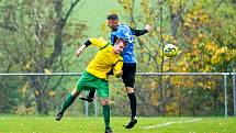 Sport fotbal I.B třída skupina A Chuderov (modrá) Malšovice