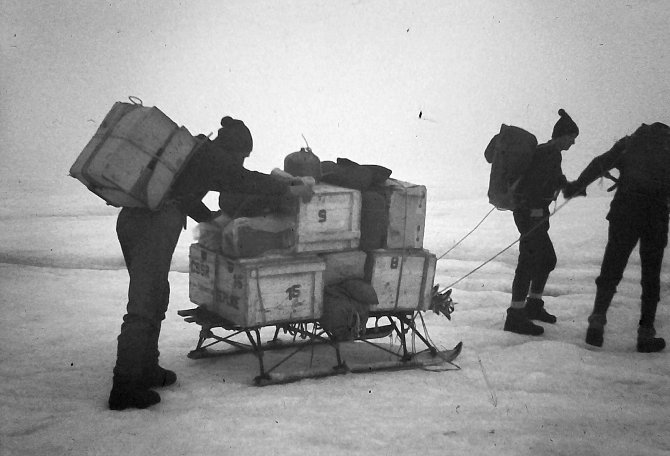 Z expedice teplických horolezců na Špicberky v roce 1968