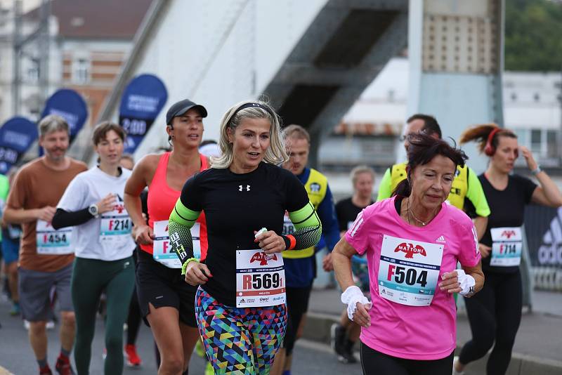 Mattoni 1/2Maraton v Ústí nad Labem.